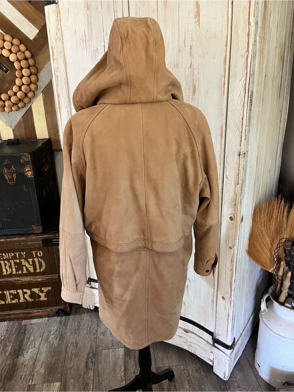 Vintage Greenfields nubuck cowhide jacket - Picture 4 of 10